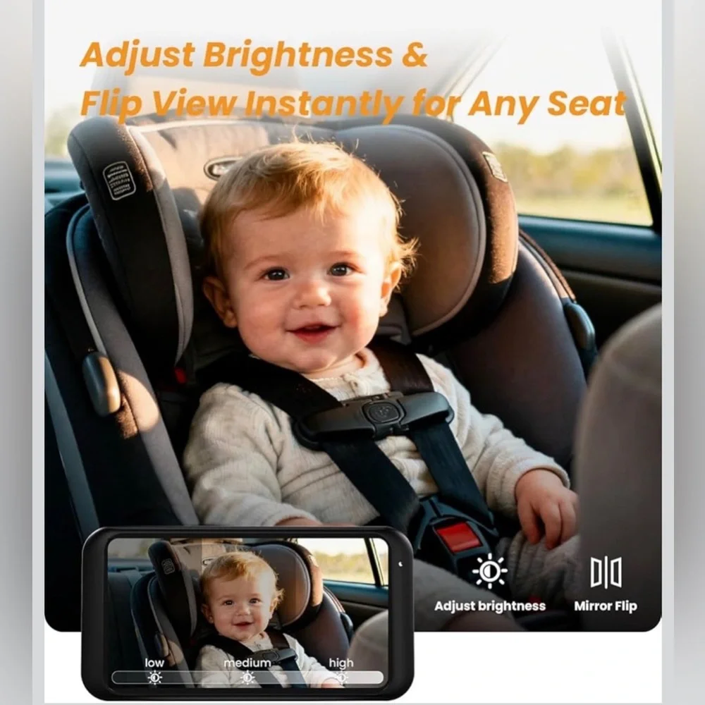 Babyvue BV2 USB Baby Car Camera, 4.5'' HD 1080P - NEW - Picture 9 of 10